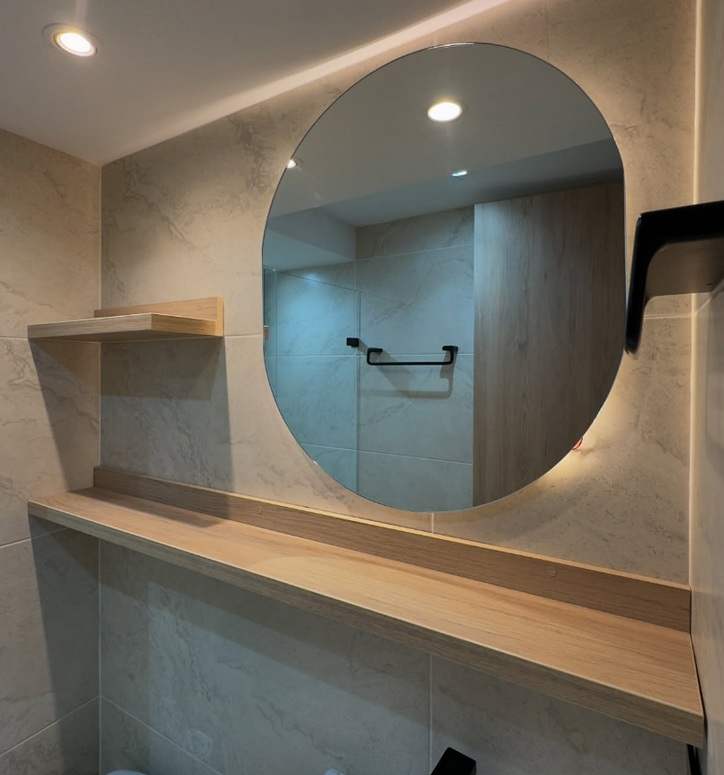 Renovación de dos baños — Carabanchel, Madrid — foto del proyecto